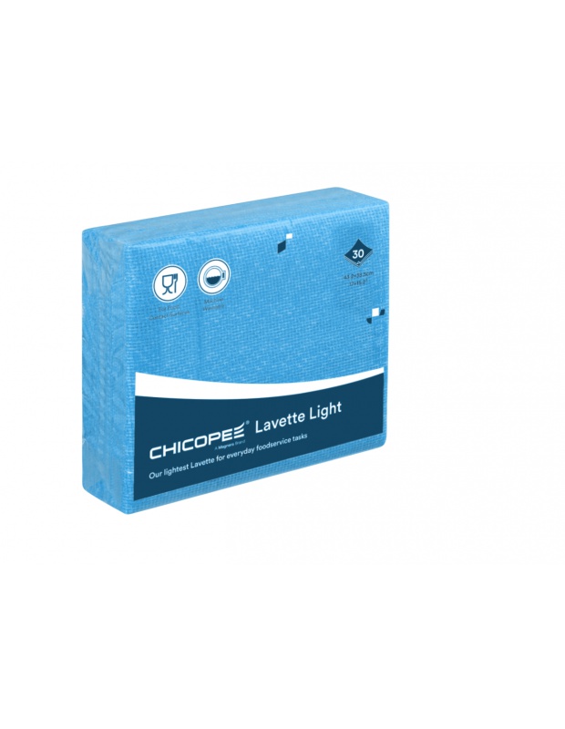 CHICOPEE Lavette Light Blue, 43,2x38,5cm, bal/30ks