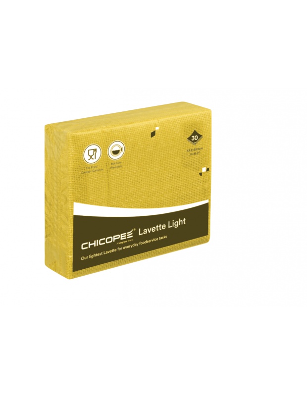 CHICOPEE Lavette Light Yellow, 43,2x38,5cm,...
