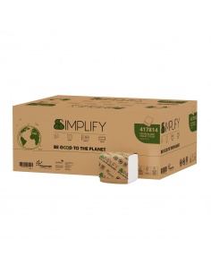 Toal. papír skládaný CO2 Simplify, 2vr.,cel., 8960 útrž.