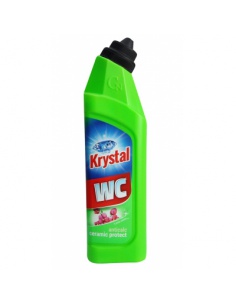 KRYSTAL na WC kyselý na keramiku, zelený, 750 ml