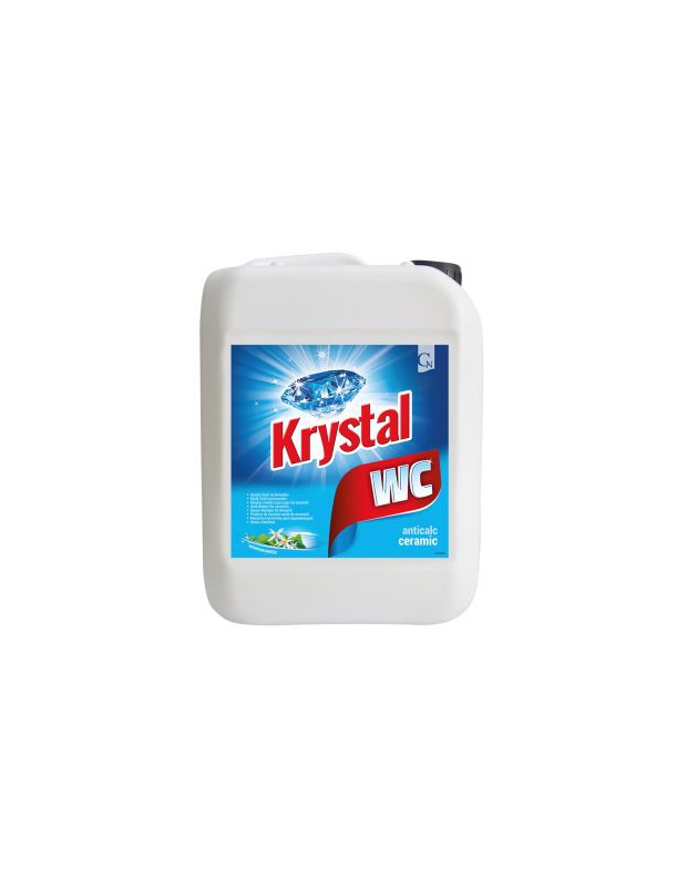 KRYSTAL na WC kyselý na keramiku, modrý, 5L