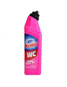 KRYSTAL na WC kyselý na keramiku, růžový, 750ml