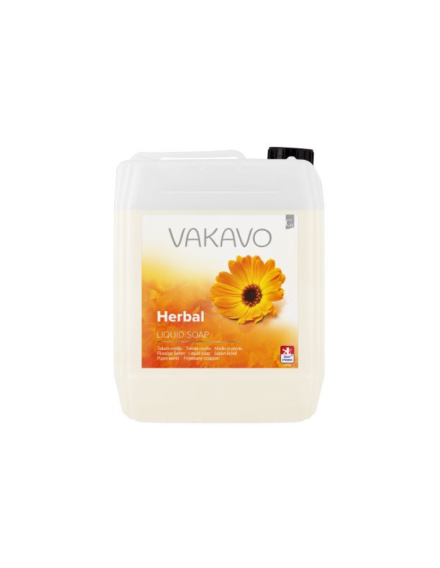 VAKAVO LOVE Herbal, tekuté mýdlo, 5L