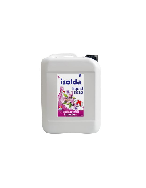 ISOLDA, tekuté mýdlo s antibaker.přísadou, 5L