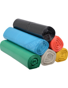 Pytel 80 LDPE, 70x110cm, zelený, rol.15ks